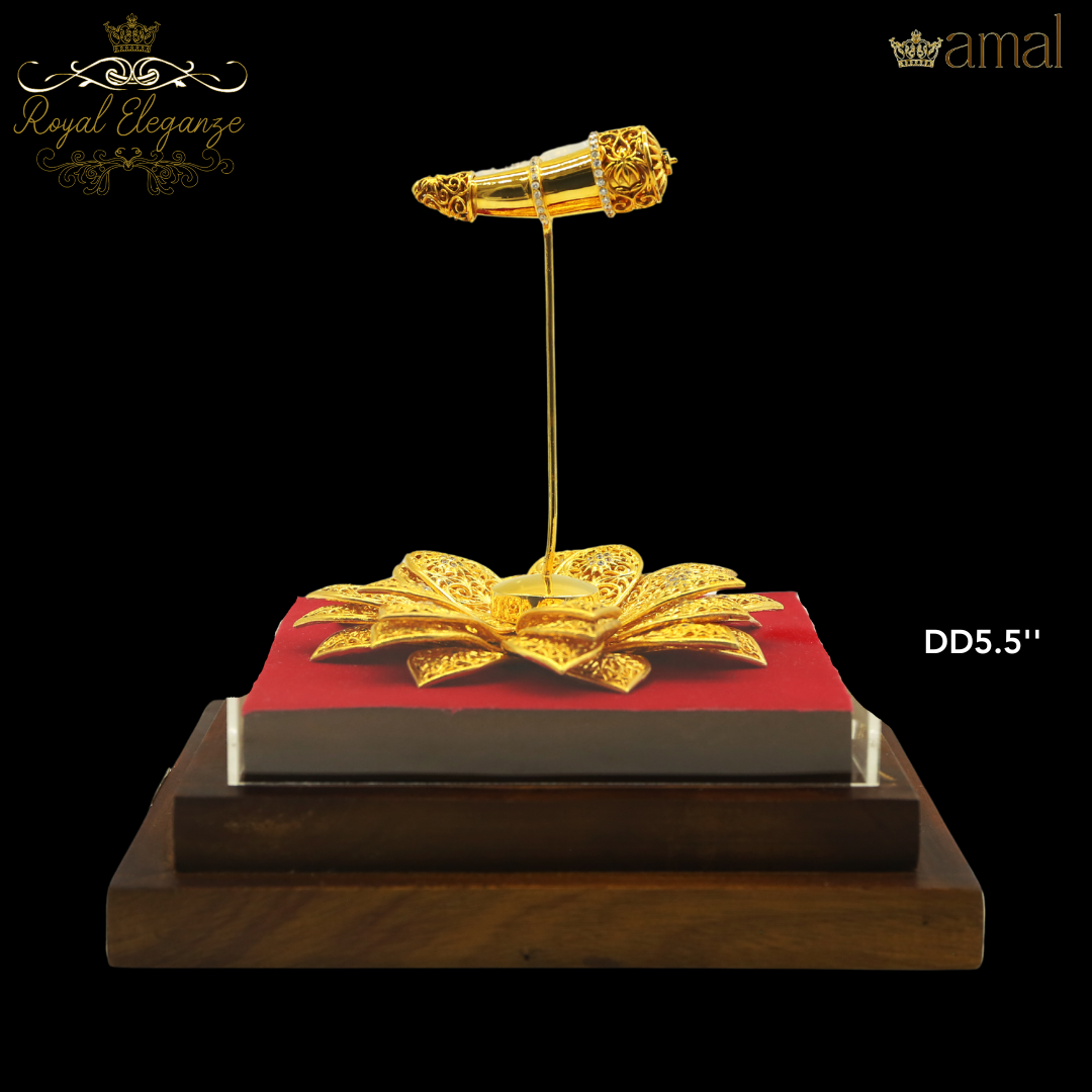 24K Gold plated Tooth Relic Model - M
