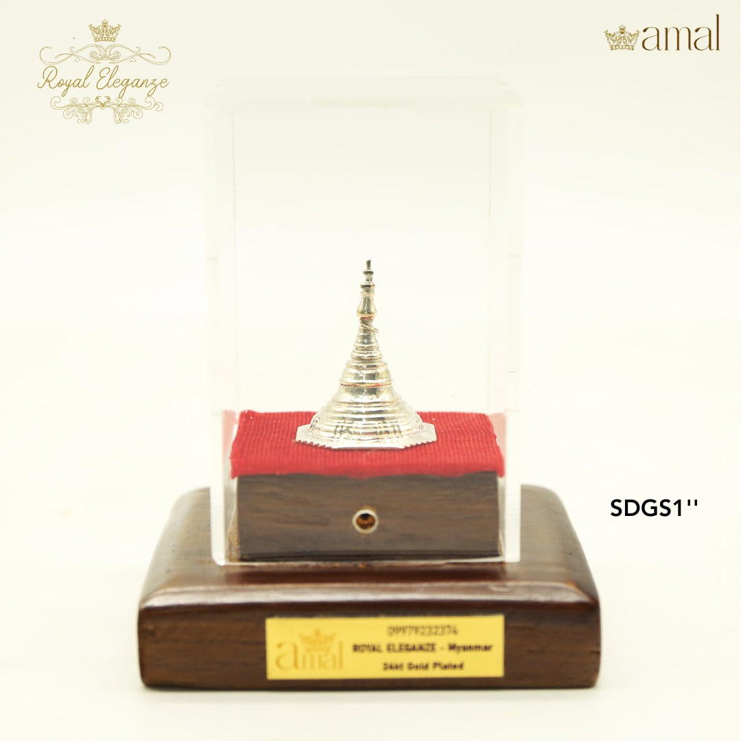 Shwedagon Pagoda - Mini (Silver)